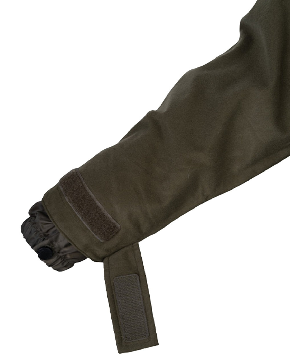 Moss coloured Jack Pyke Galbraith Smock on White background #colour_moss