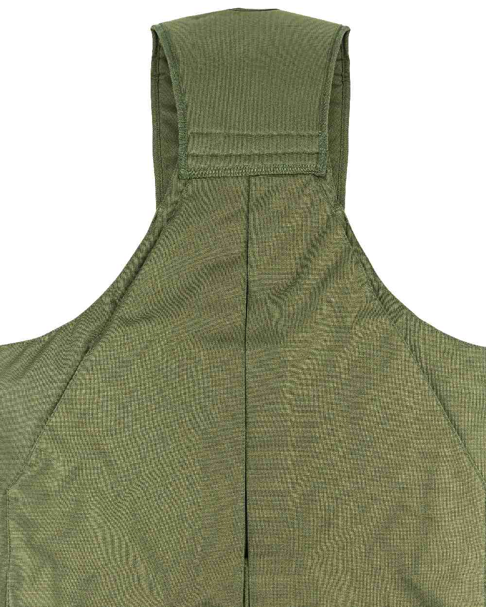 Olive Green coloured Jack Pyke Handlers Vest on white background #colour_olive-green