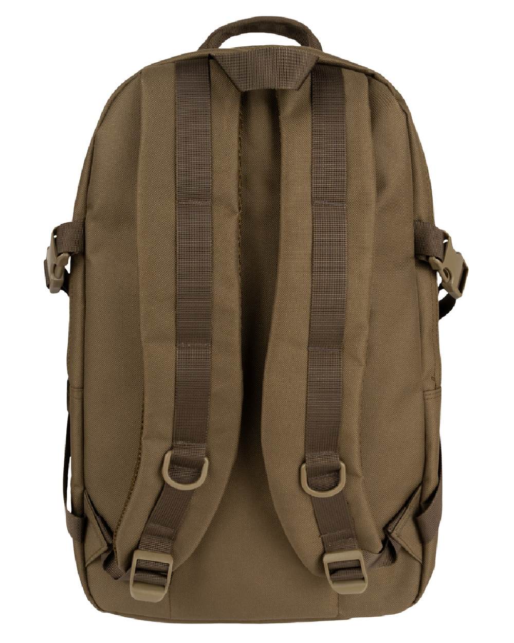 Olive Brown coloured Jack Pyke Harrier Rucksack on white background #colour_olive-brown