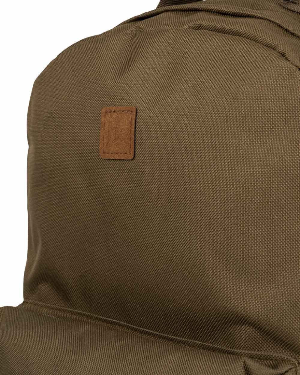 Olive Brown coloured Jack Pyke Harrier Rucksack on white background #colour_olive-brown