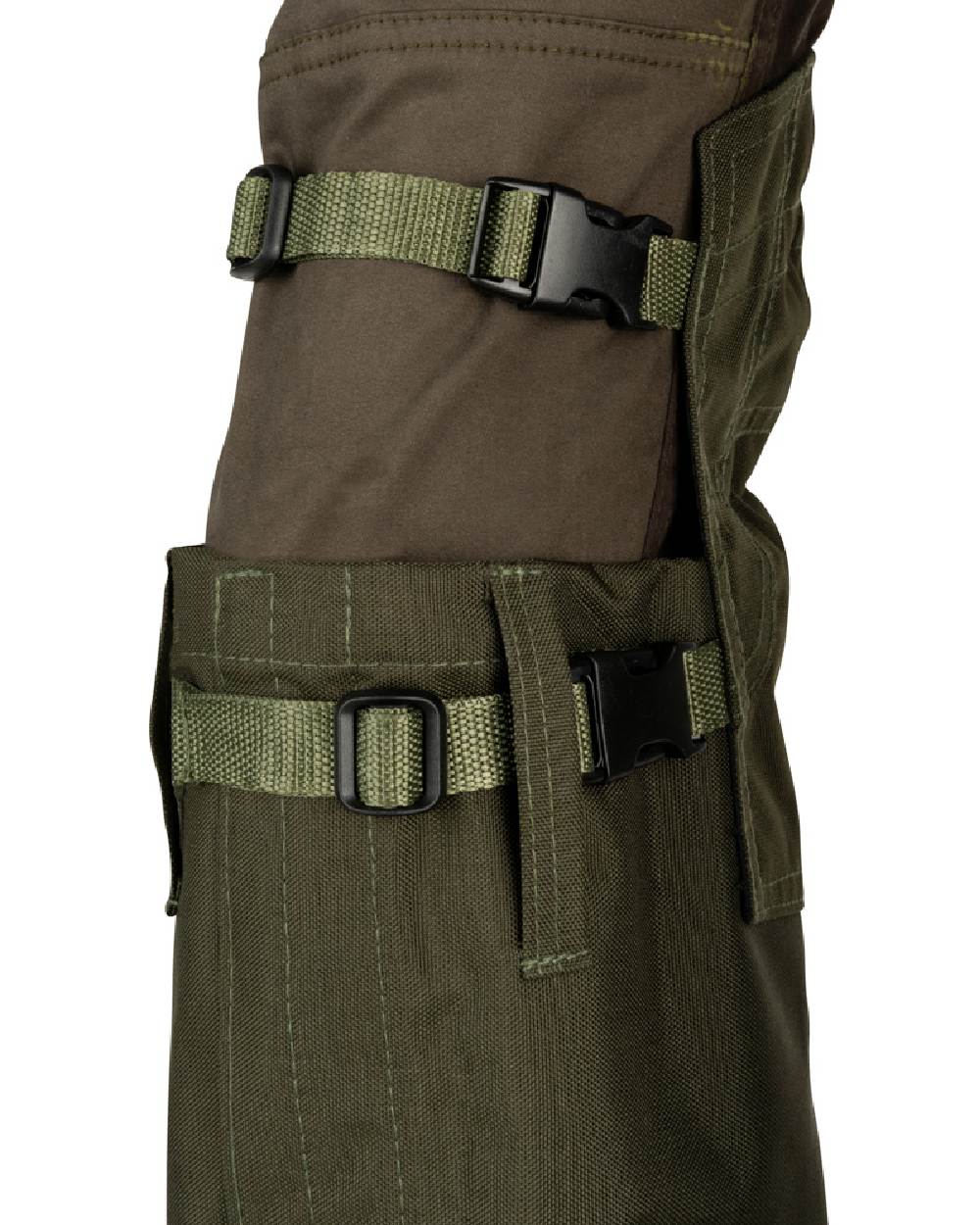 Green coloured Jack Pyke Highline Gaiter on white background #colour_green