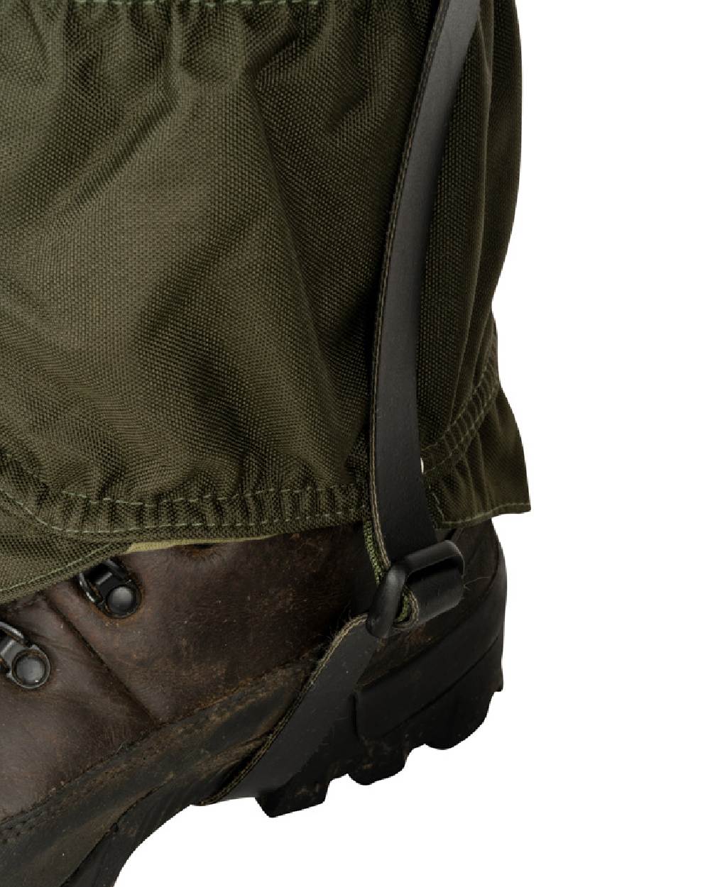 Green coloured Jack Pyke Highline Gaiter on white background #colour_green