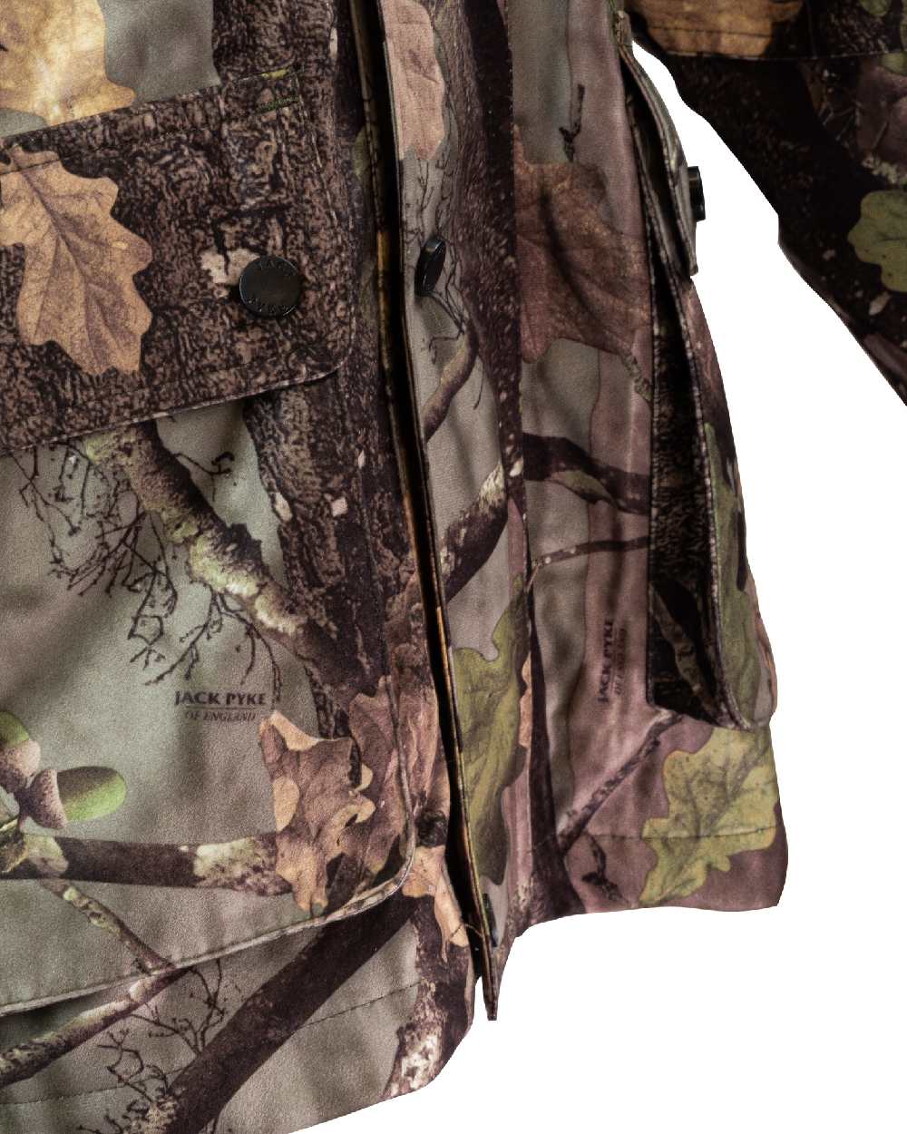 EVO coloured Jack Pyke Hunters Jacket on white background #colour_evo