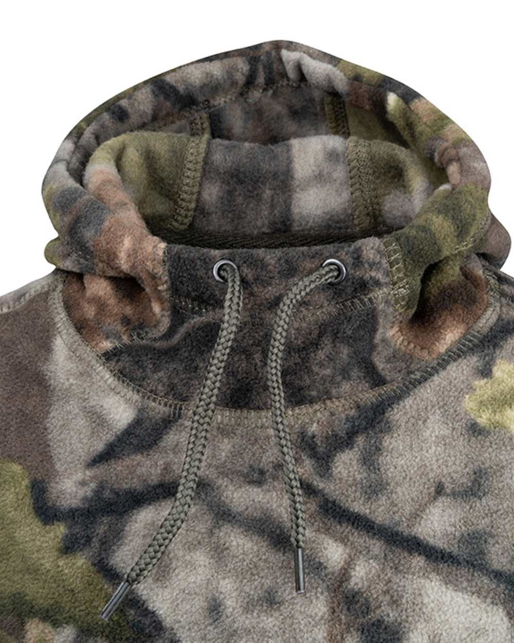 Evo coloured Jack Pyke Junior Fieldman Fleece Hoodie on white background #colour_evo