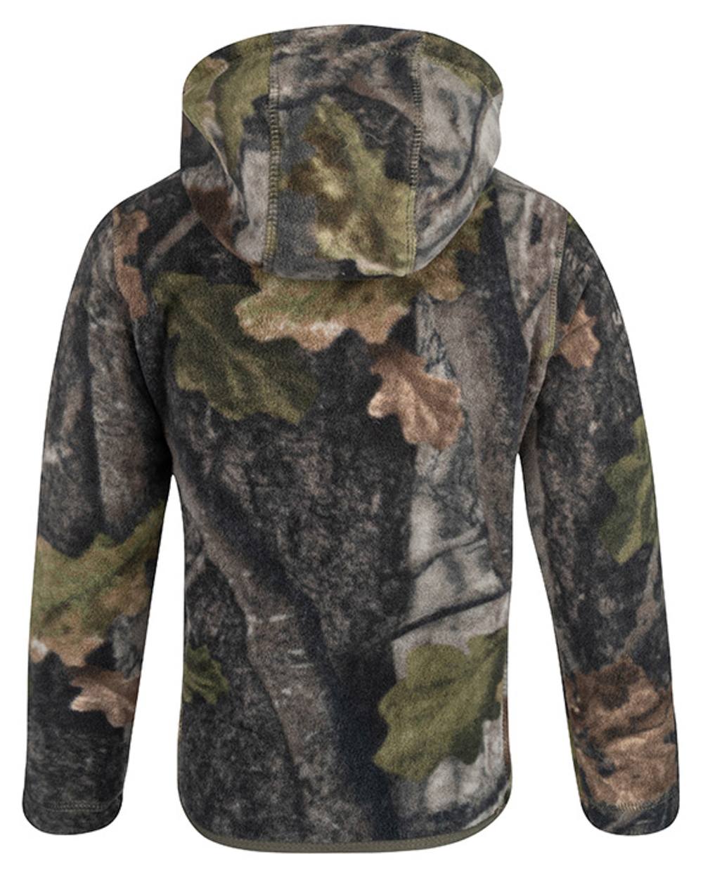 Evo coloured Jack Pyke Junior Fieldman Fleece Hoodie on white background #colour_evo
