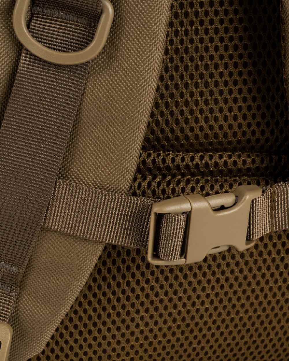 Olive Brown Jack Pyke Kestrel Rucksack on white background #colour_olive-brown