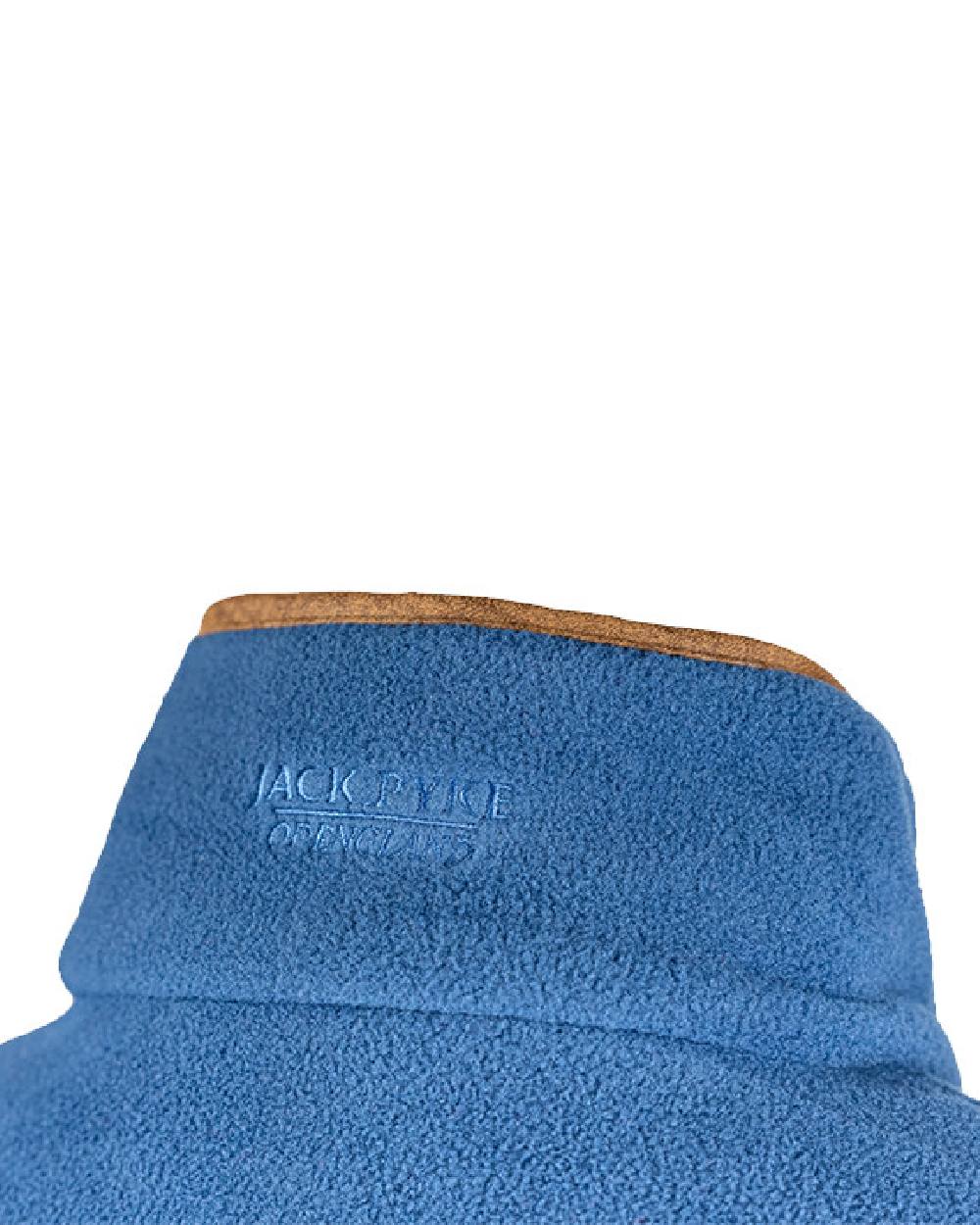 Denim coloured Jack Pyke Ladies Countryman Fleece Gilet on white background #colour_denim
