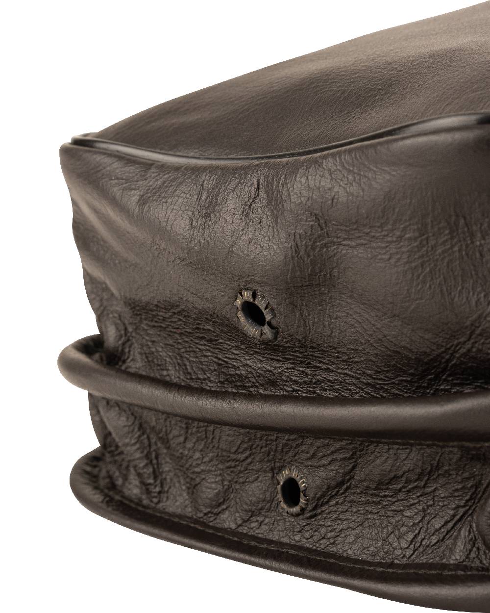 Brown coloured Jack Pyke Leather Cartridge Pouch on white background #colour_brown