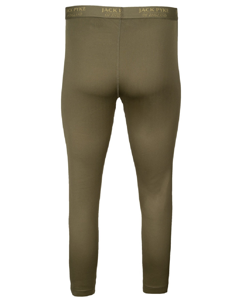 Green coloured Jack Pyke Mens Base Layer Set on white background #colour_green