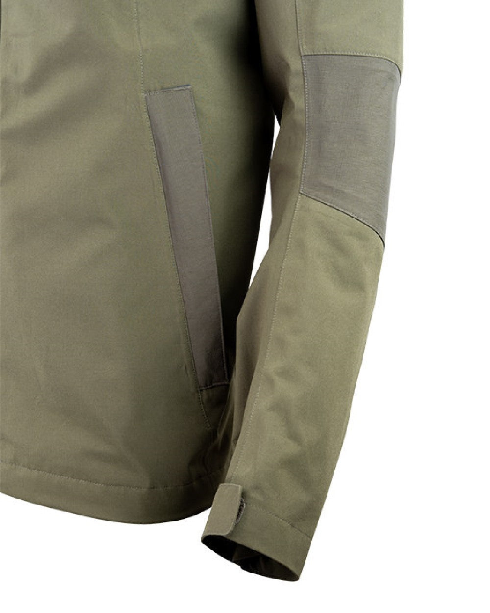 Green coloured Jack Pyke Pro-Lite Hunters Jacket on white background #colour_green