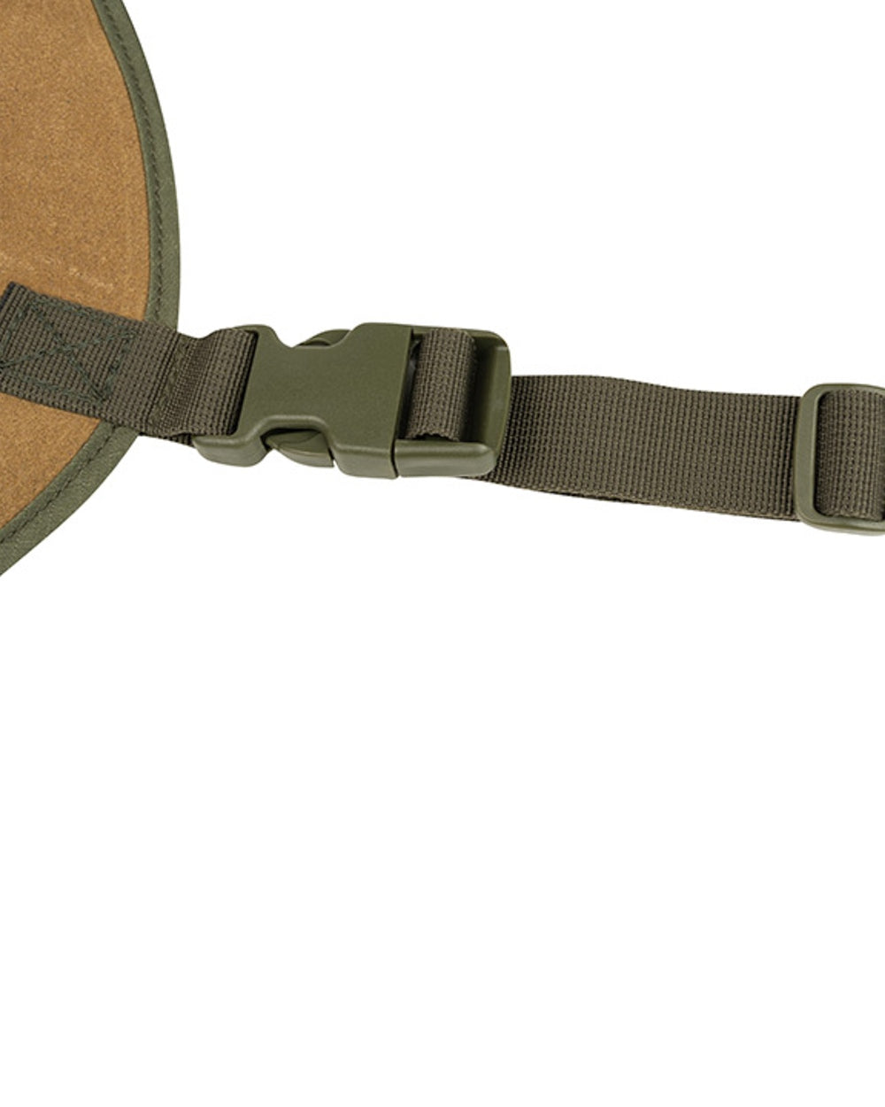 Green coloured Jack Pyke Pro Sport Recoil Shoulder Pad on white background #colour_green