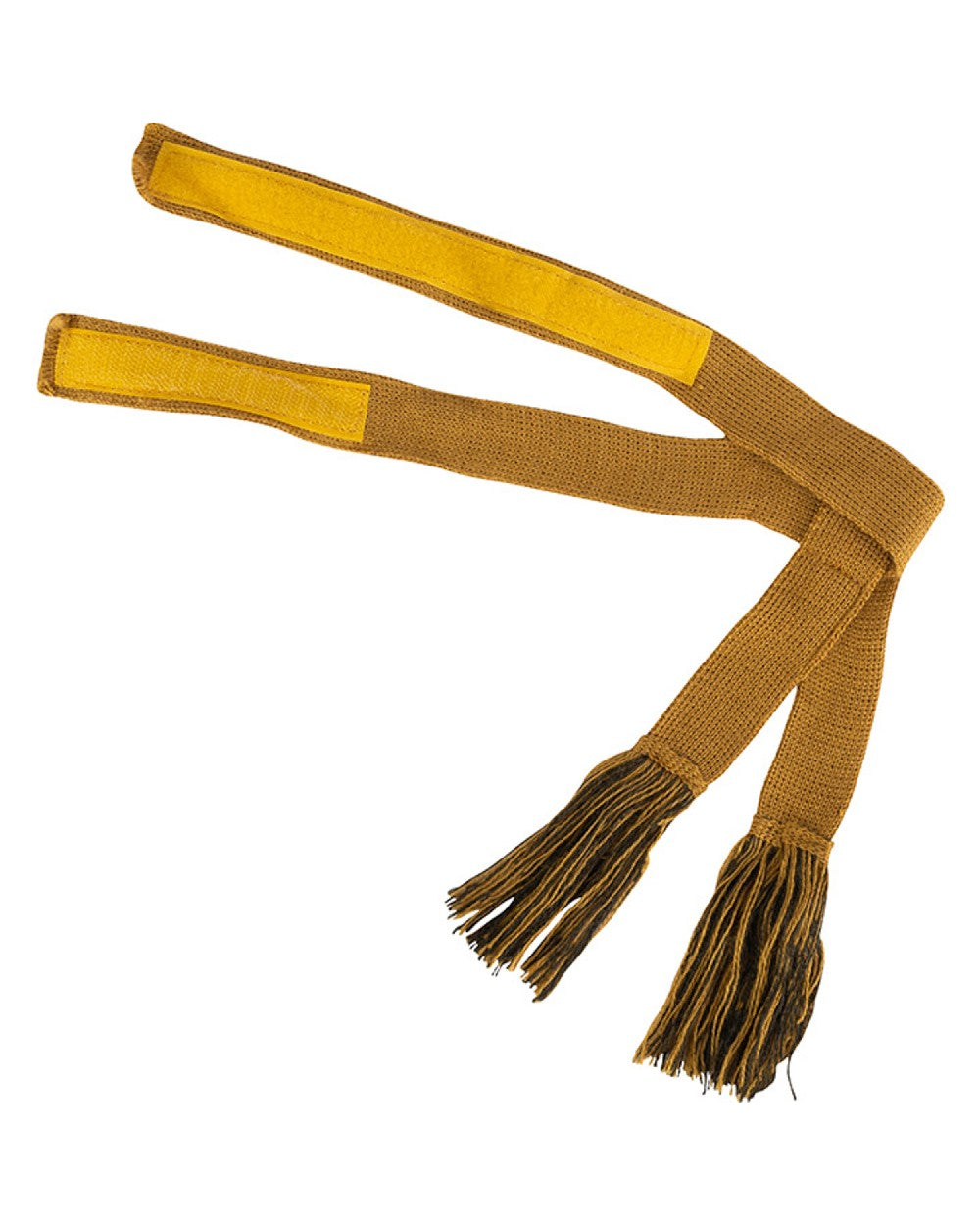 Gold coloured Jack Pyke Quickfit Garters on white background #colour_gold