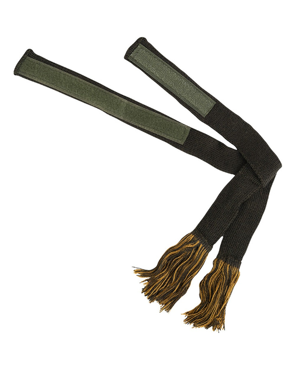 Green coloured Jack Pyke Quickfit Garters on white background #colour_green
