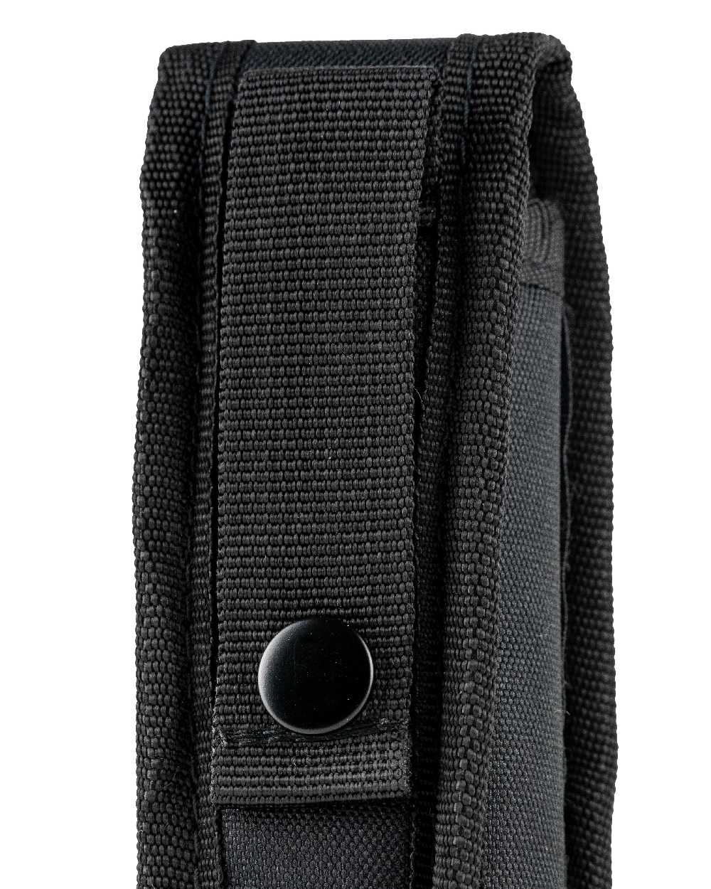 Black coloured Rifle Bolt Pouch on white background #colour_black