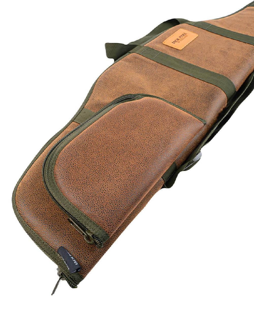 Brown coloured Jack Pyke Rifle and Sight Slip Duotex on white background #colour_brown