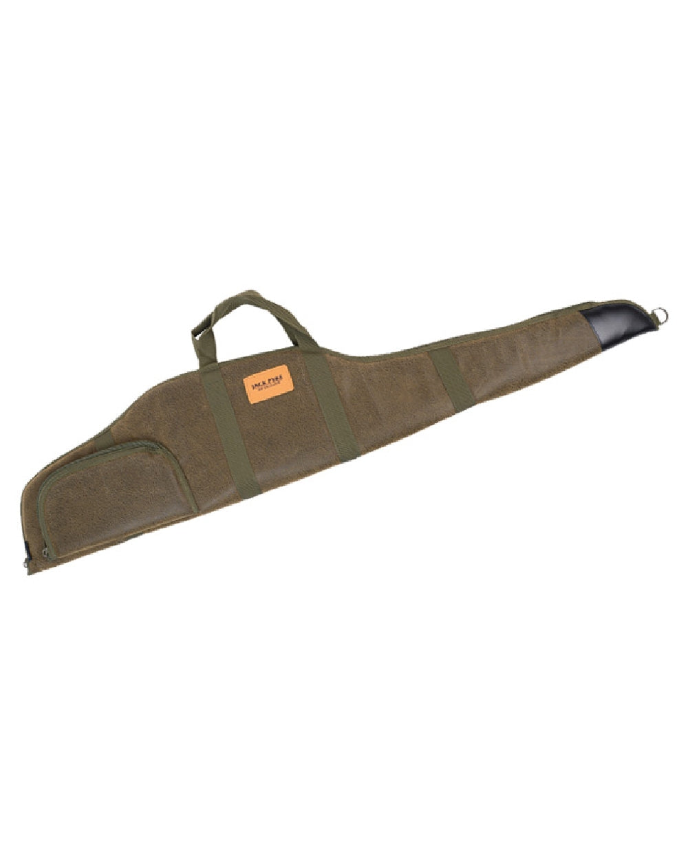 Green coloured Jack Pyke Rifle and Sight Slip Duotex on white background #colour_green