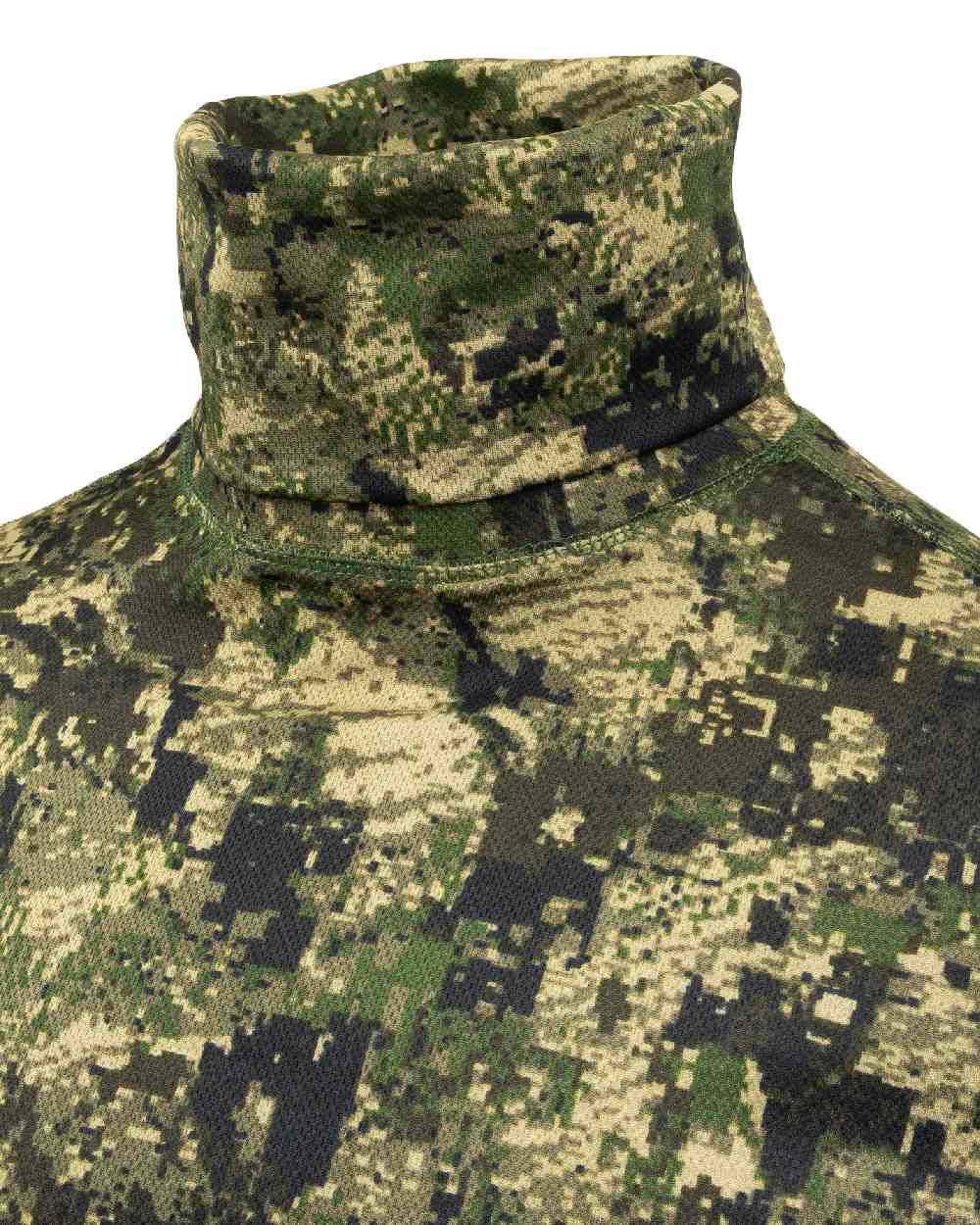 Digicam coloured Jack Pyke Roll Neck Top Evo on white background #colour_digicam