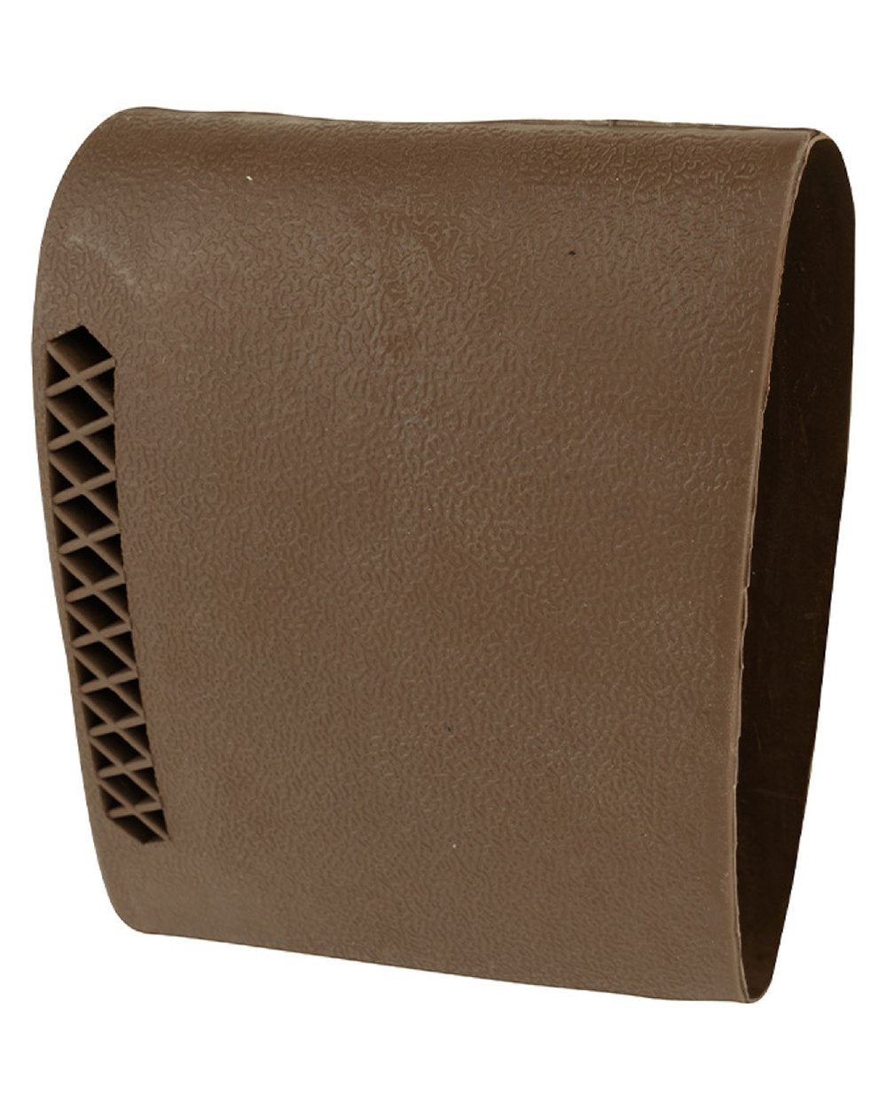 Brown coloured Jack Pyke Shock Absorbing Rubber Recoil Pad on white background #colour_brown
