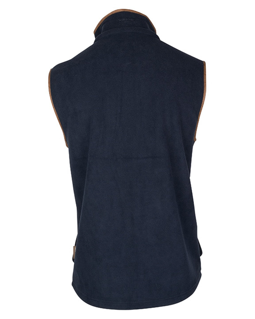 Navy Jack Pyke Shooters Gilet on white background #colour_navy