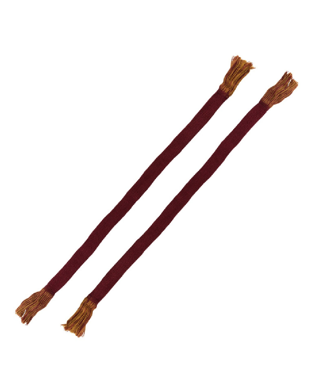 Burgundy coloured Jack Pyke Shooting Sock Garters on white background #colour_burgundy