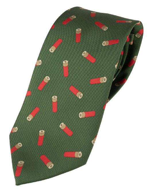 Green coloured Jack Pyke Shooting Tie Cartridge on white background #colour_green