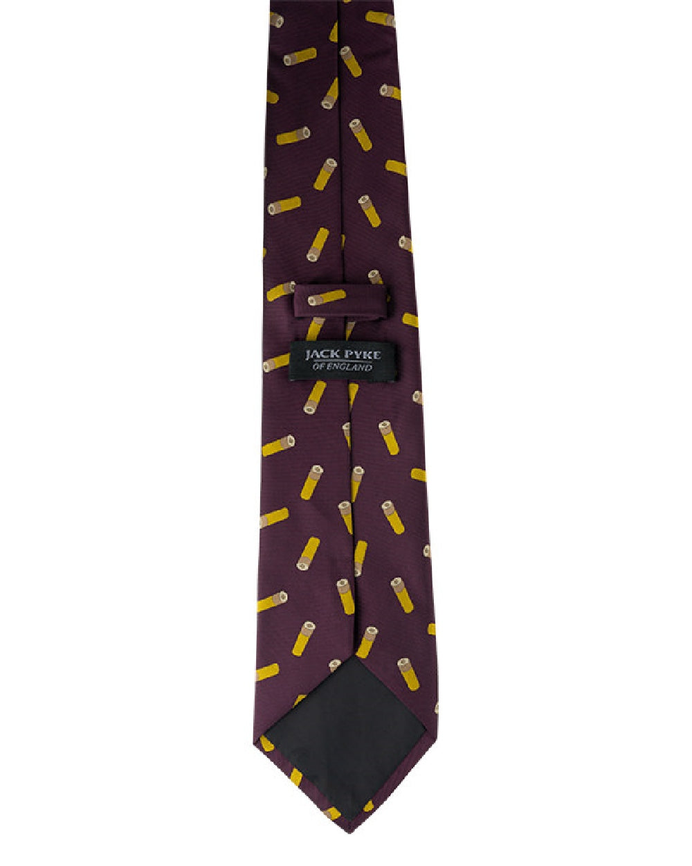 Wine coloured Jack Pyke Shooting Tie Cartridge on white background #colour_wine