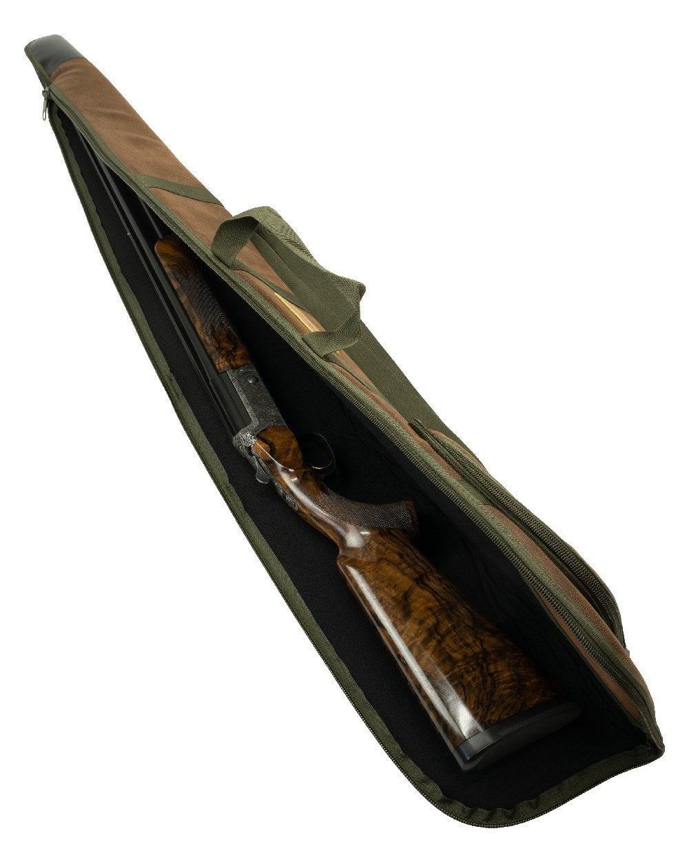 Brown coloured Jack Pyke Shotgun Slip Duotex on white background #colour_brown