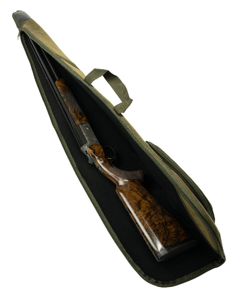 Green coloured Jack Pyke Shotgun Slip Duotex on white background #colour_green