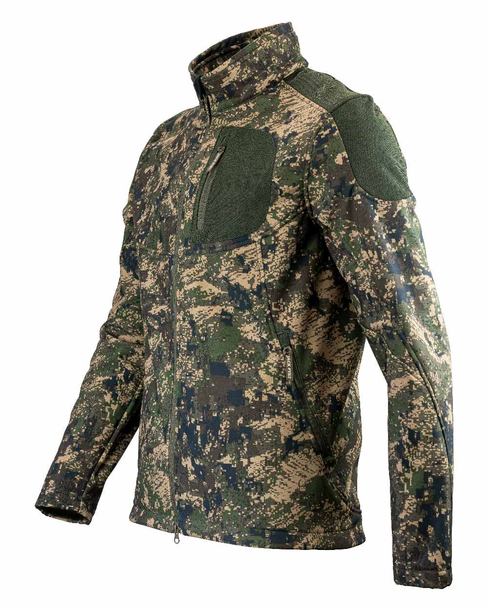 Digicam coloured Jack Pyke Softshell Jacket on white background #colour_digicam