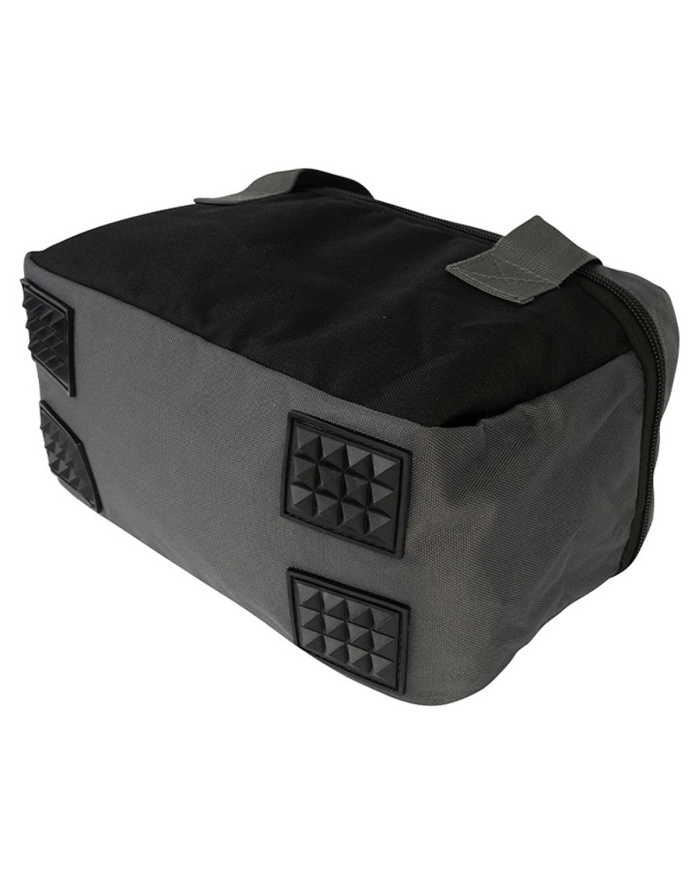 Black coloured Jack Pyke Sporting Cartridge Carrier 100 on white background #colour_black