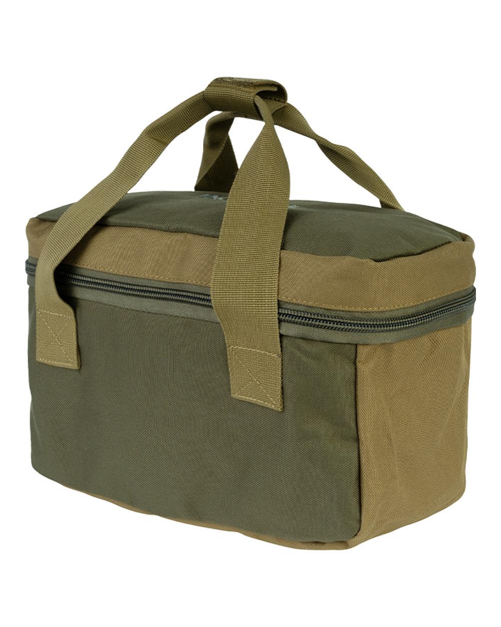 Green coloured Jack Pyke Sporting Cartridge Carrier 100 on white background #colour_green