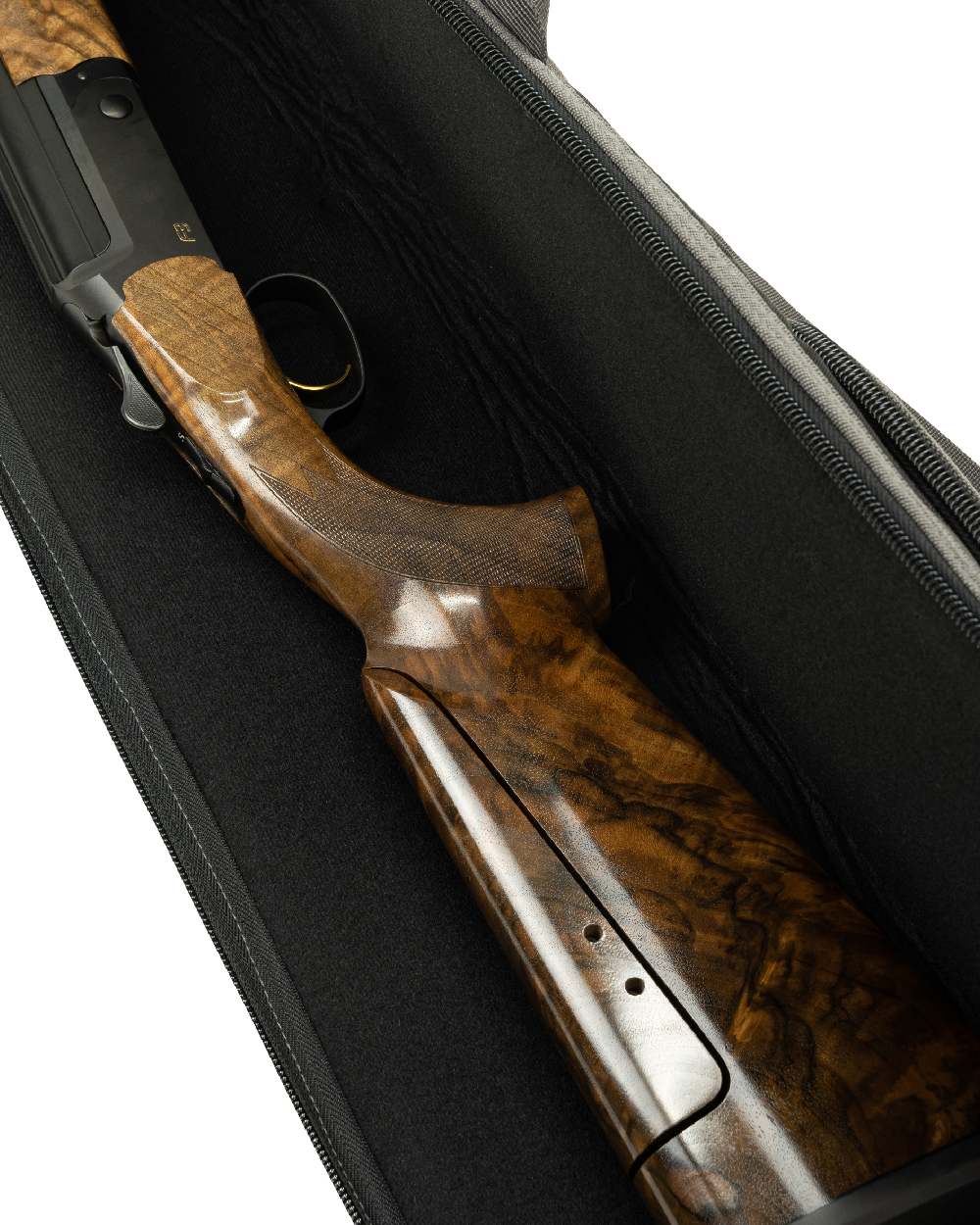 Black coloured Jack Pyke Sporting Gun Slip on white background #colour_black