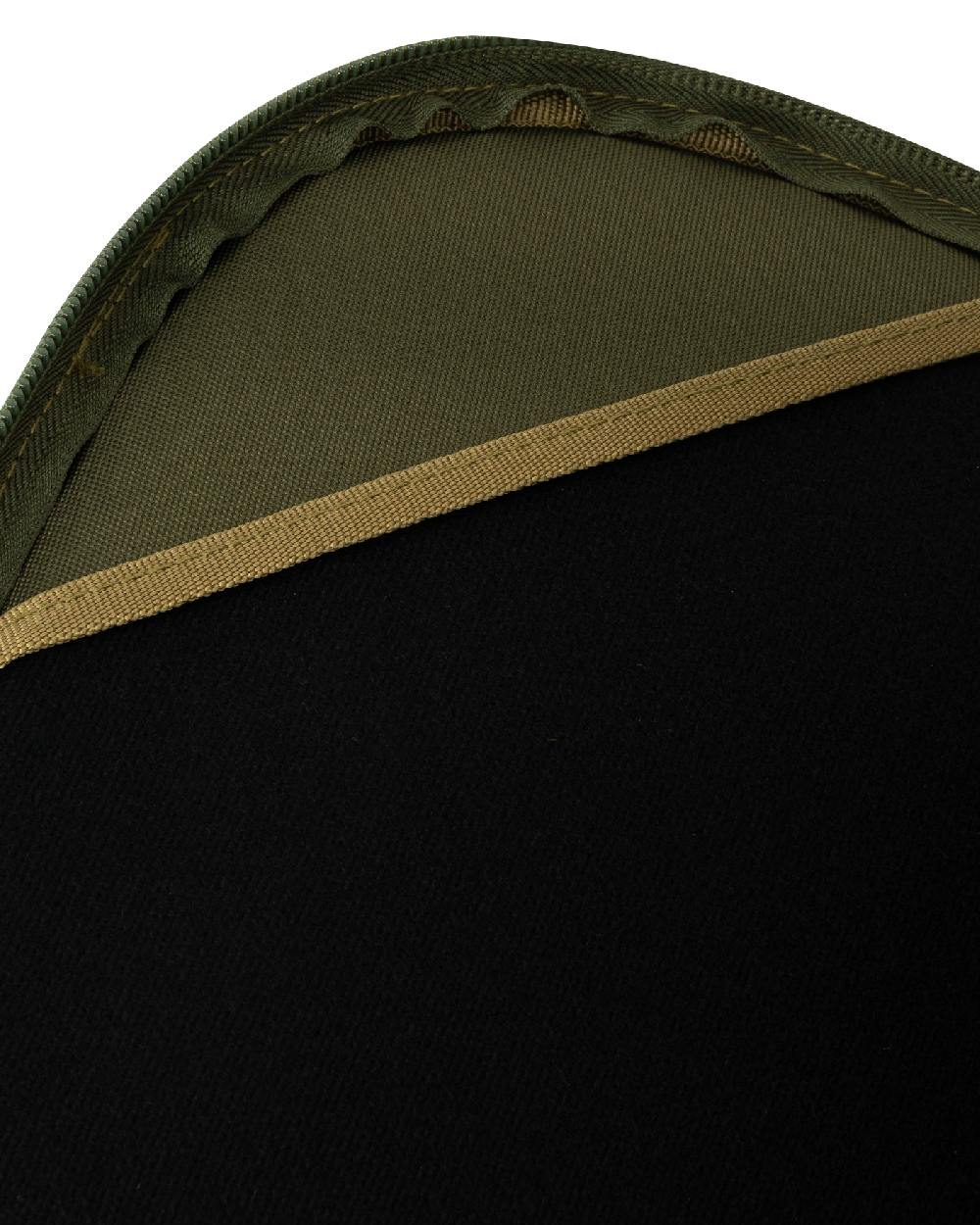 Green coloured Jack Pyke Sporting Gun Slip on white background #colour_green