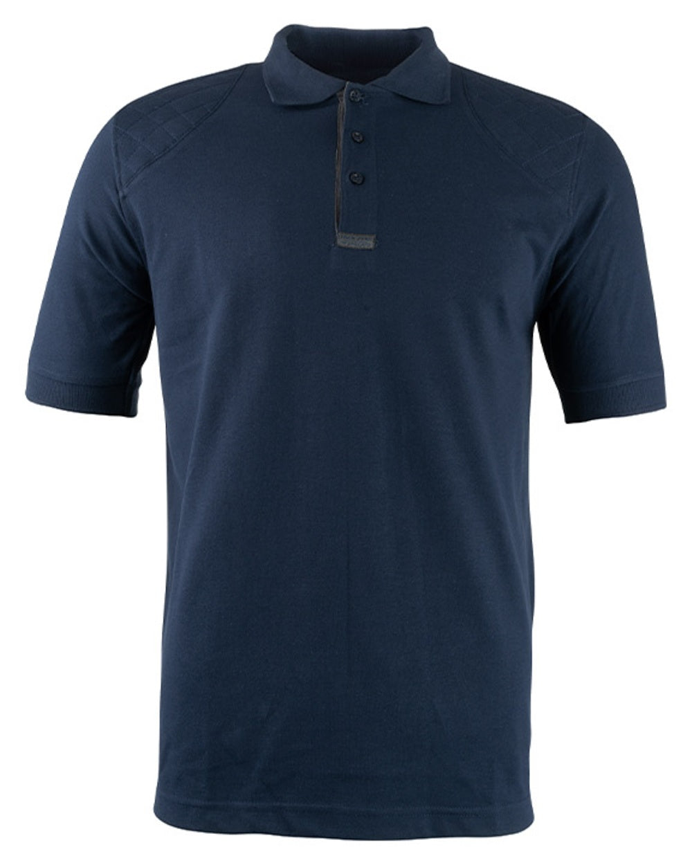 Navy coloured Jack Pyke Sporting Polo Shirt on white background #colour_navy