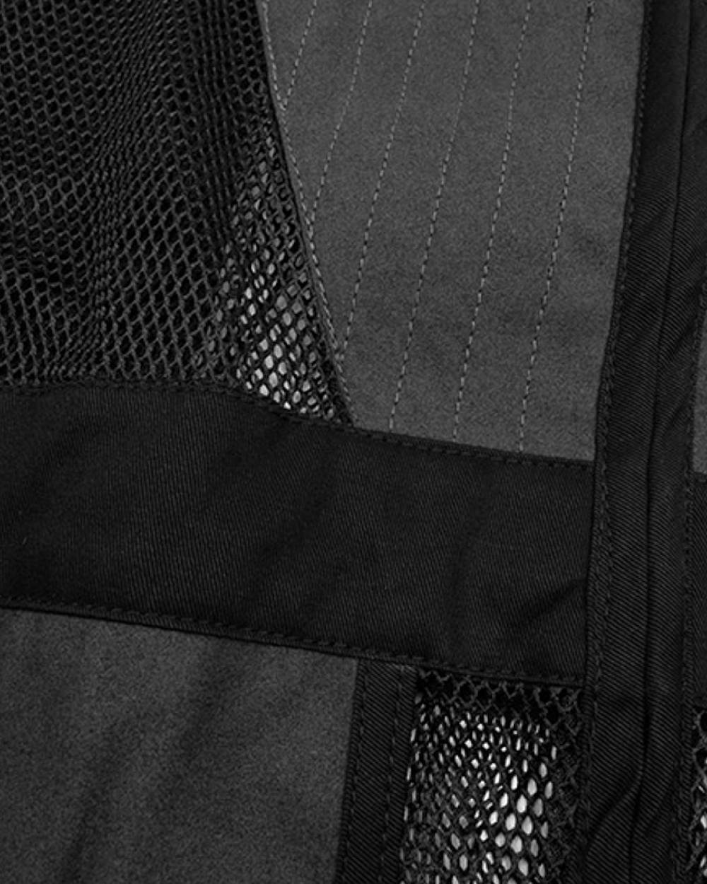 Black coloured Jack Pyke Sporting Skeet Vest on white background #colour_black