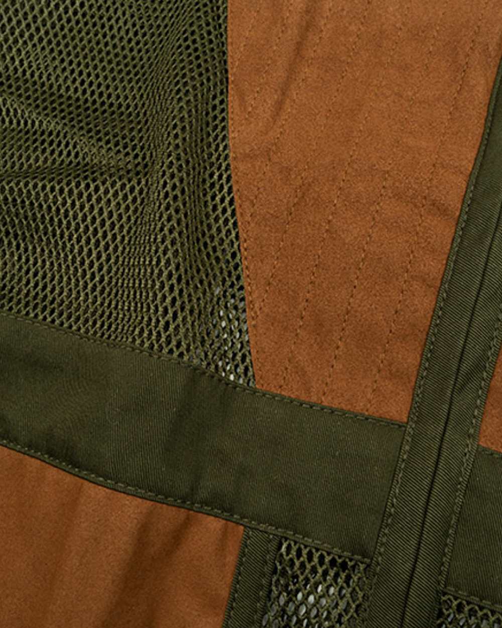 Green coloured Jack Pyke Sporting Skeet Vest on white background #colour_green