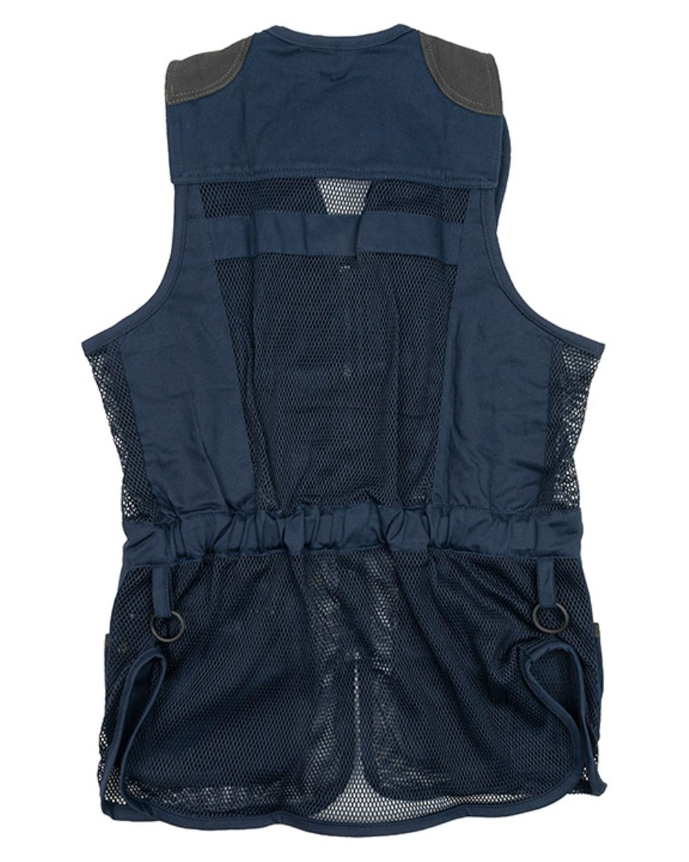 Navy coloured Jack Pyke Sporting Skeet Vest on white background #colour_navy