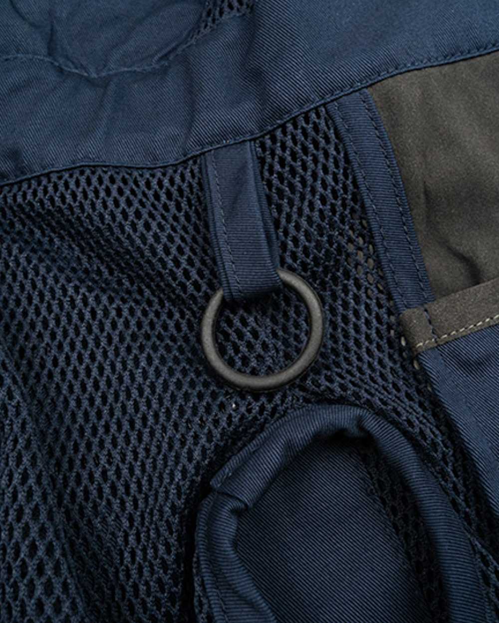 Navy coloured Jack Pyke Sporting Skeet Vest on white background #colour_navy
