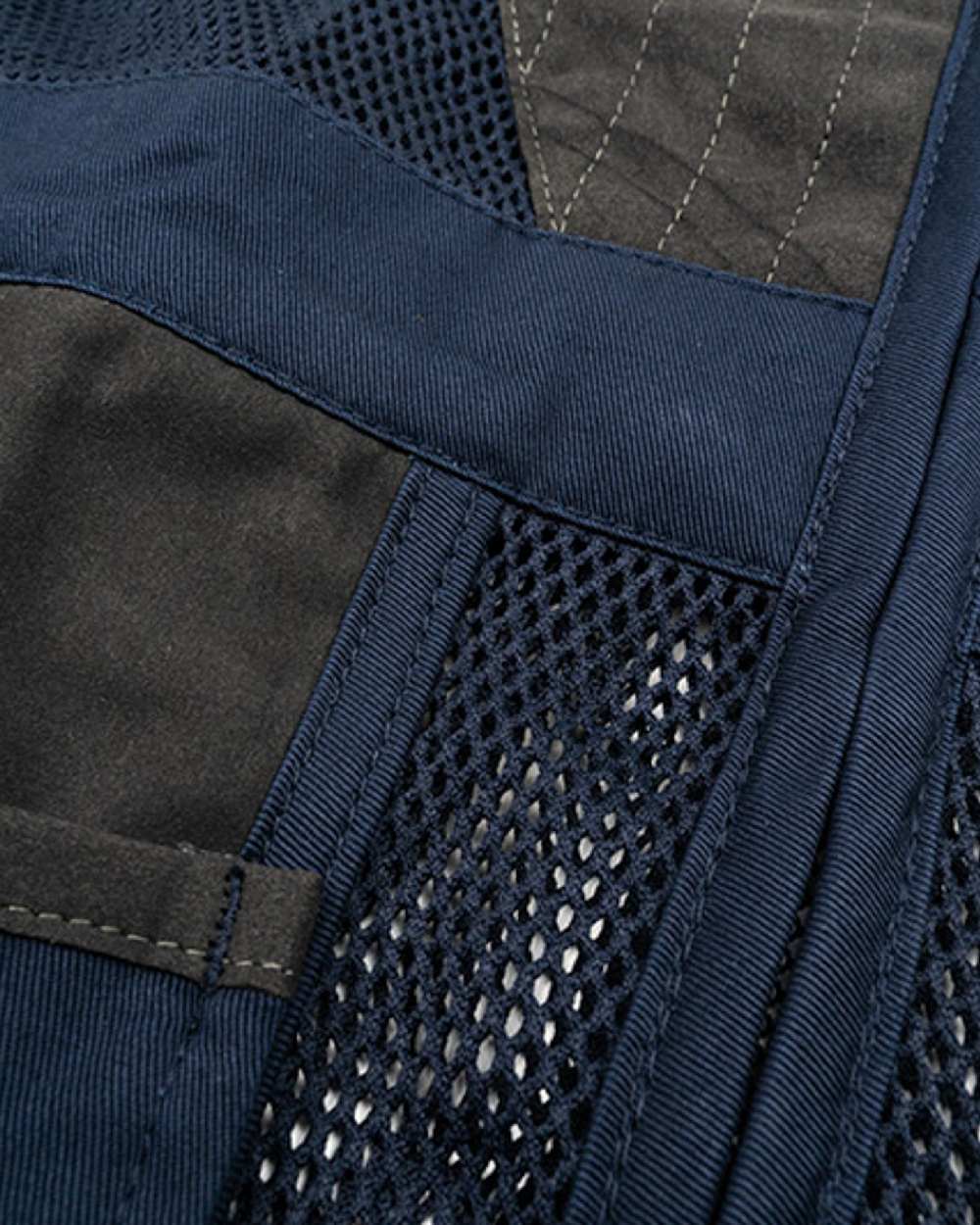 Navy coloured Jack Pyke Sporting Skeet Vest on white background #colour_navy