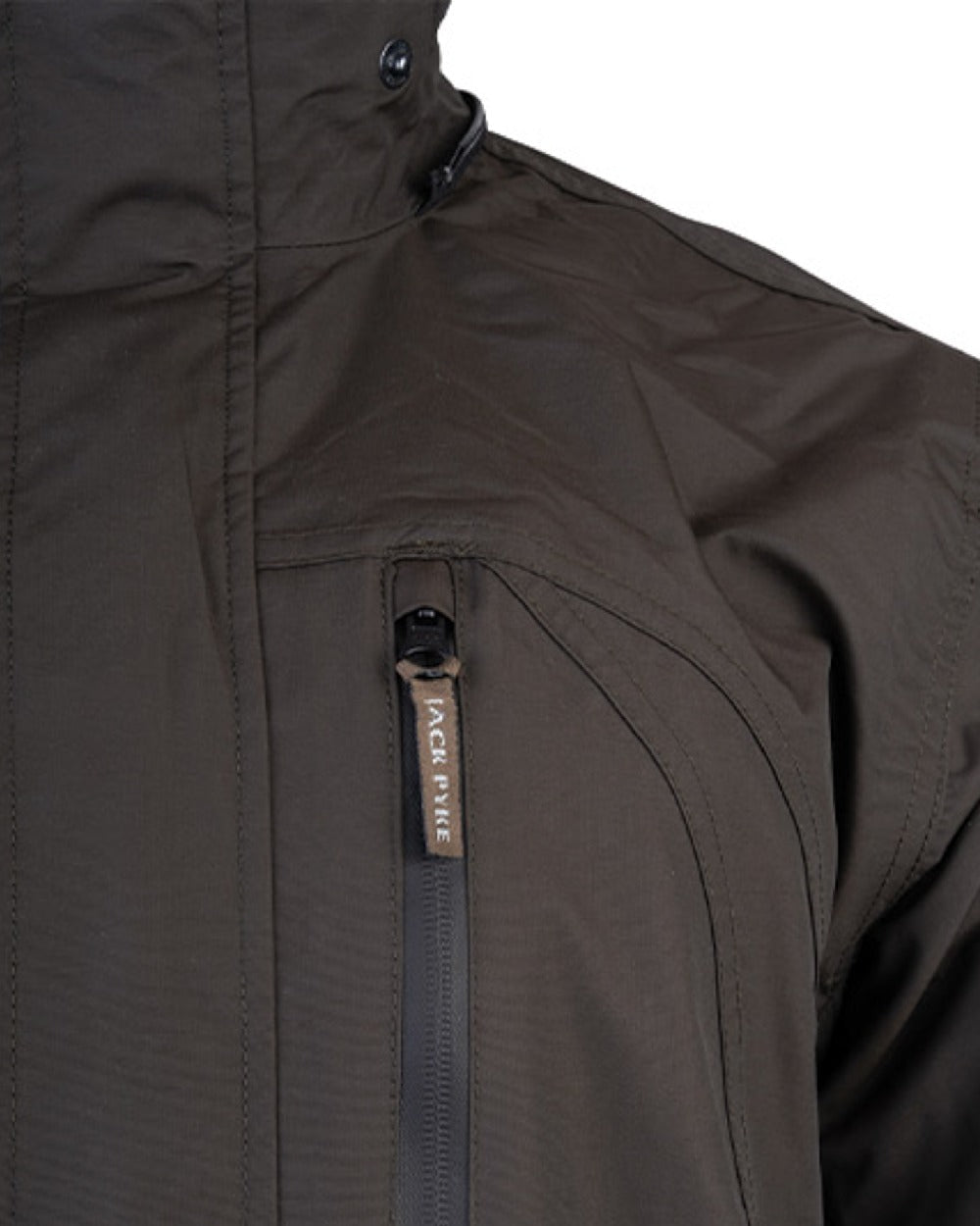 Hunter Green coloured Jack Pyke Technical Featherlite Jacket on white background #colour_hunter-green