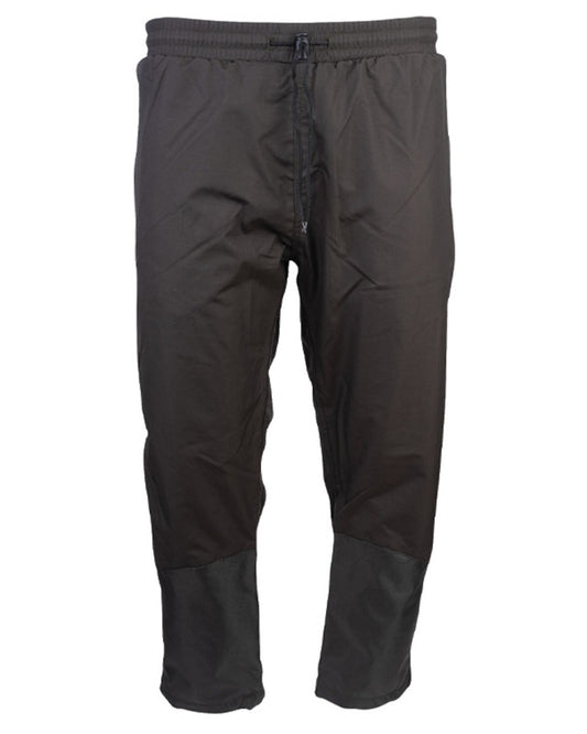 Hunters Green coloured Jack Pyke Technical Featherlite Trousers on white background #colour_hunter-green