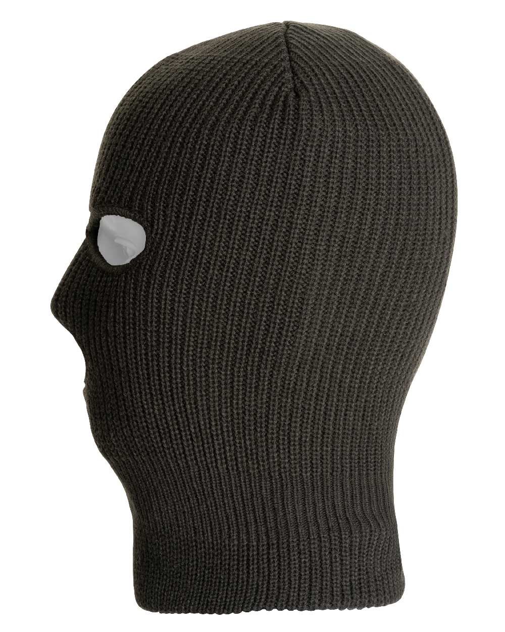 Green coloured Jack Pyke Thinsulate 3 Hole Balaclava on white background #colour_green
