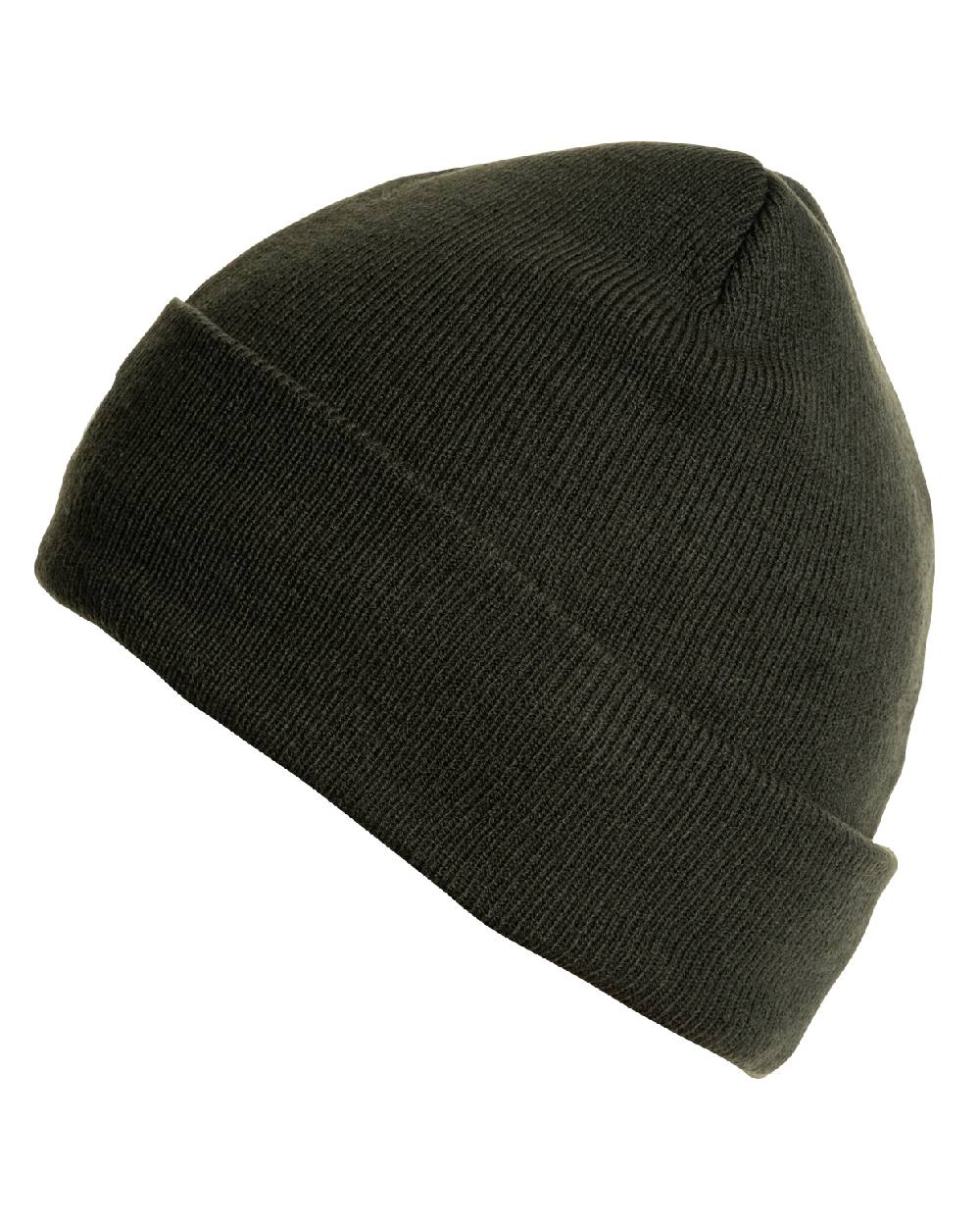 Green coloured Jack Pyke Thinsulate Bob Hat on white background #colour_green