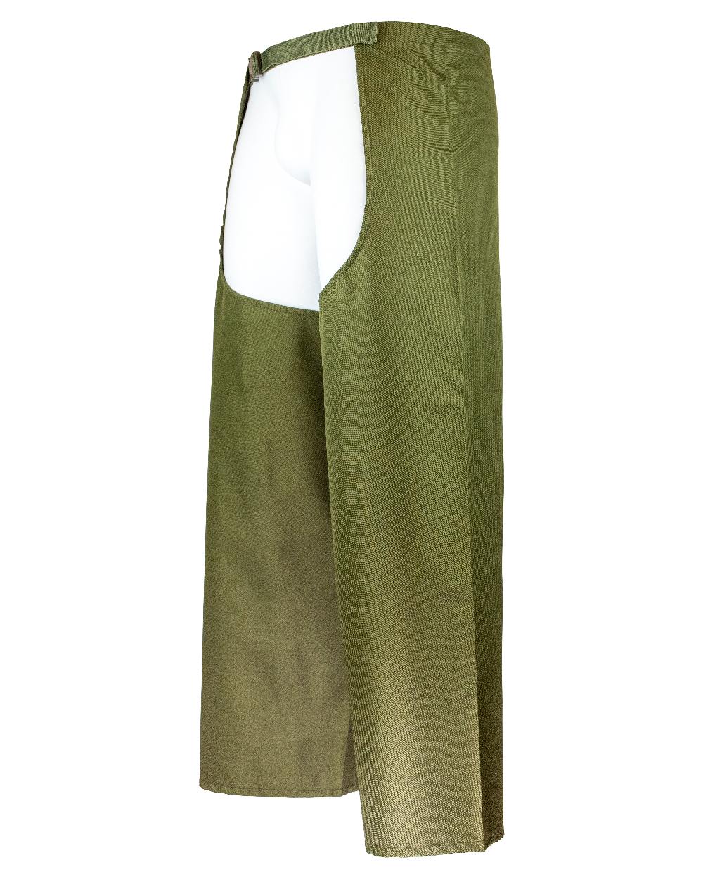 Green coloured Jack Pyke Treggings on white background #colour_green