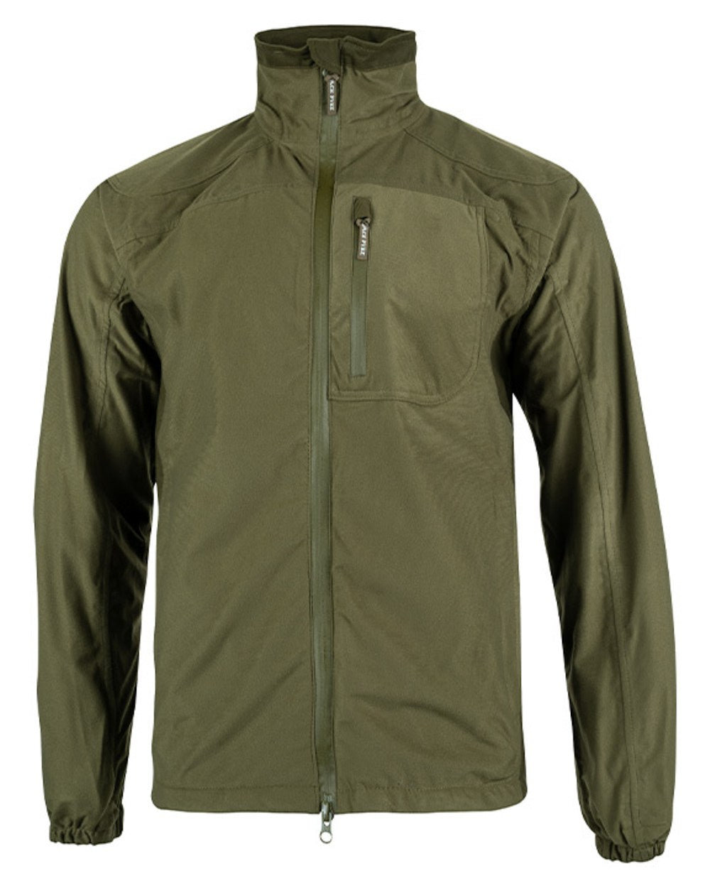 Green coloured Jack Pyke Weardale Field Jacket on white background #colour_green