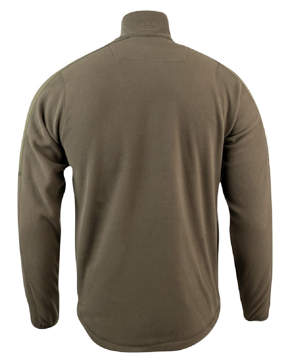 Green coloured Jack Pyke Weardale Fleece Jacket on white background #colour_green