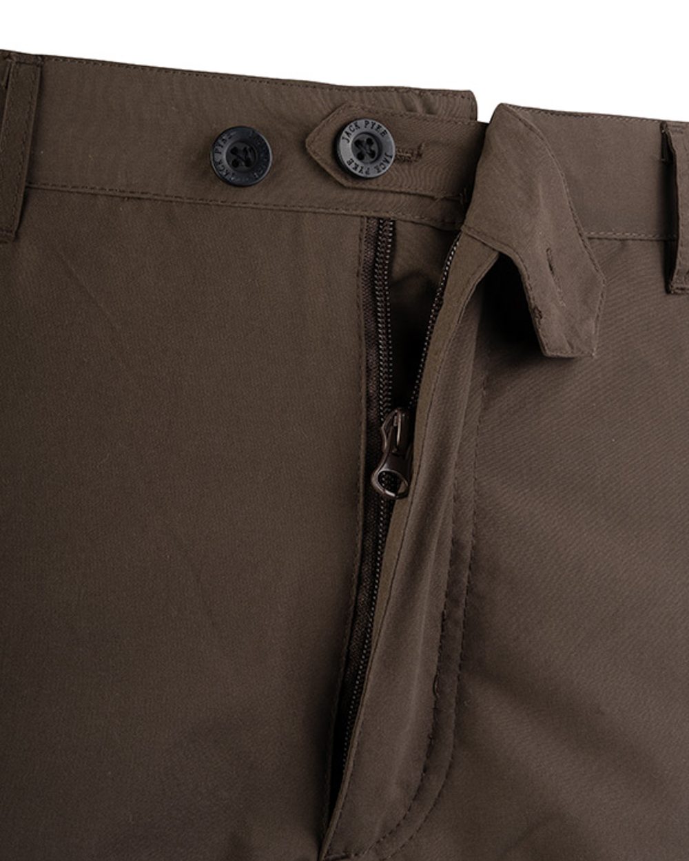 Brown coloured Jack Pyke Weardale Hunting Trousers on white background #colour_brown