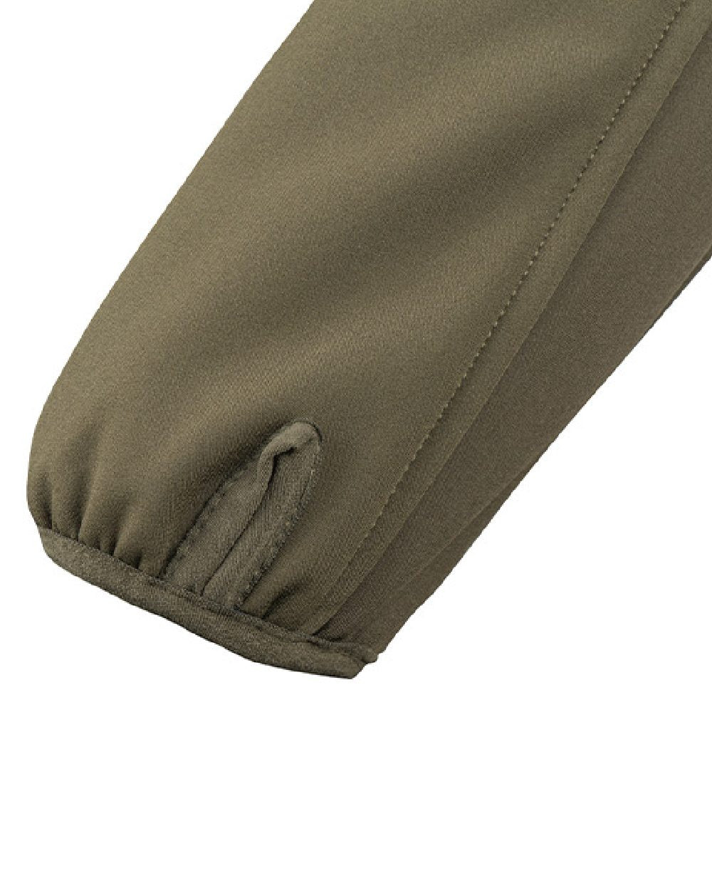 Green coloured Jack Pyke Weardale Softshell Jacket on white background #colour_green