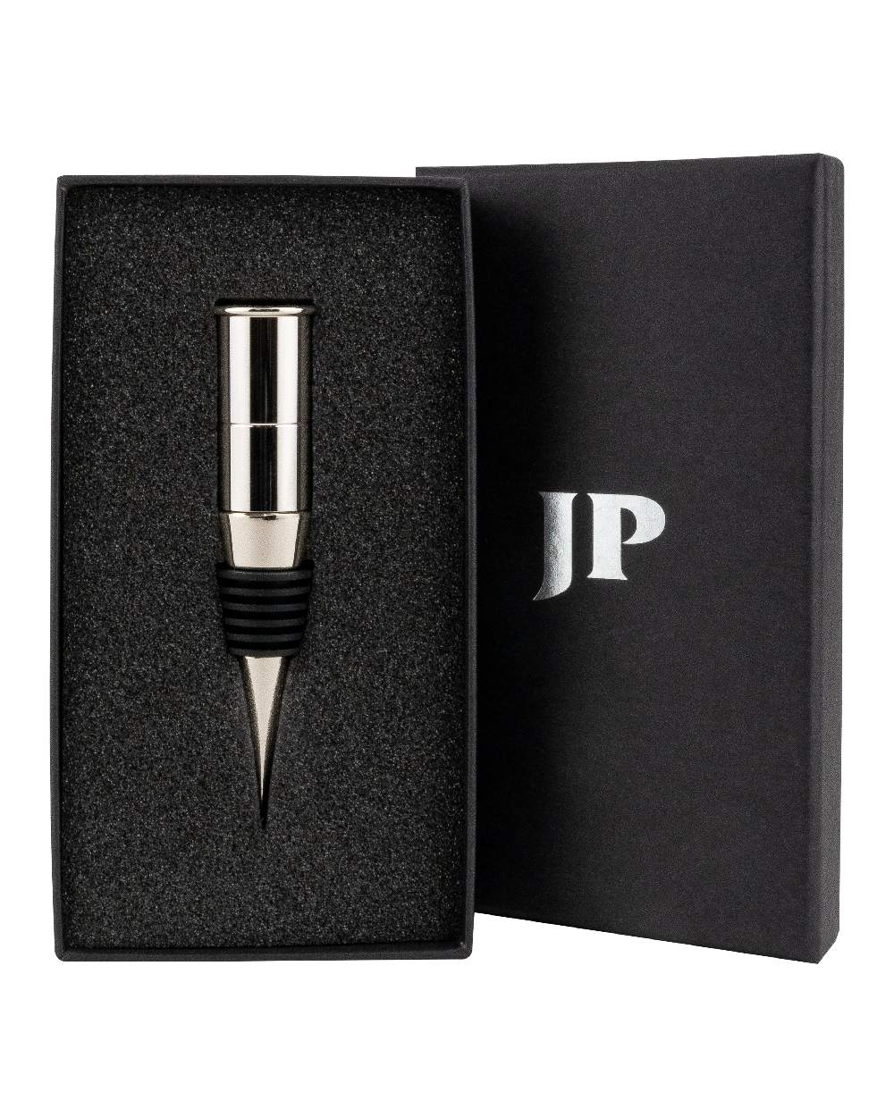 Cartridge styled Jack Pyke Wine Bottle Stopper on white background #style_cartridge