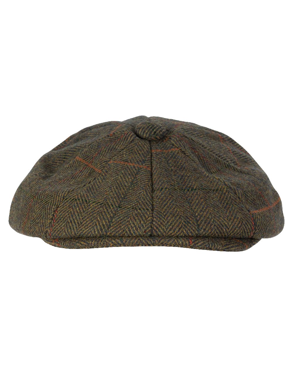 Tweed Brown coloured Jack Pyke Wool Blend Baker Boy Hat on white background #colour_tweed-brown